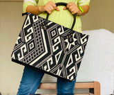 Drawing tote handbag