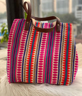 Three compartment tote bag